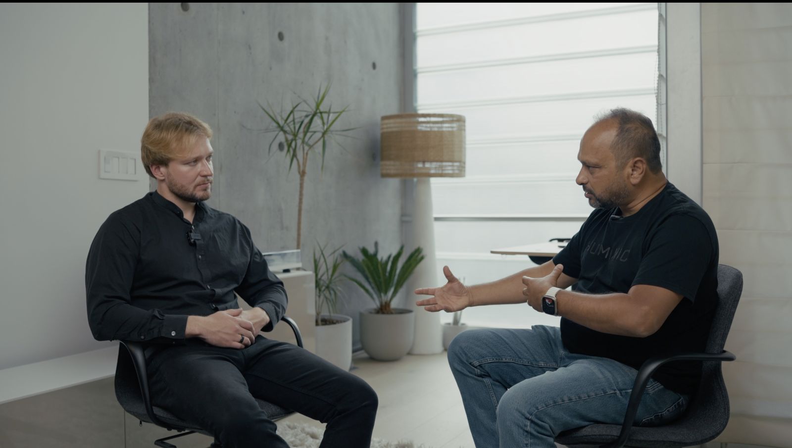 The Bay Signal — interview in a concrete loft